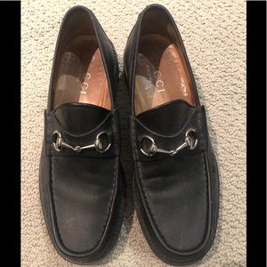 Gucci Black Leather Loafer